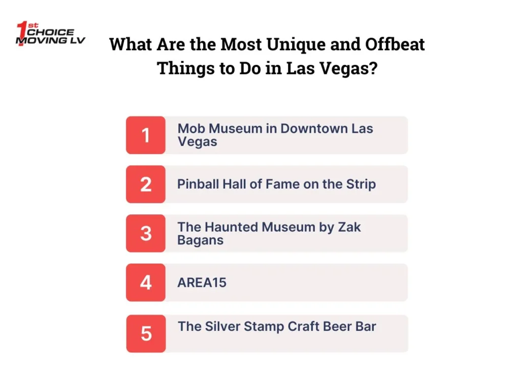 What Are the Most Unique and Offbeat Things to Do in Las Vegas