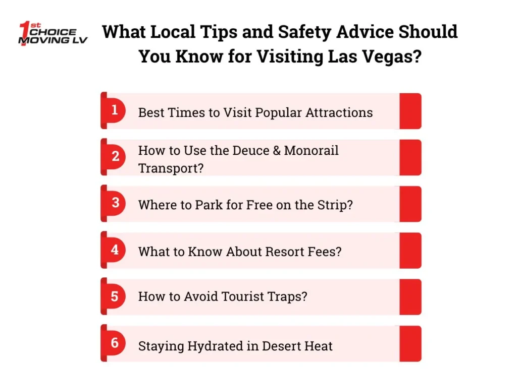 What Local Tips and Safety Advice Should You Know for Visiting Las Vegas