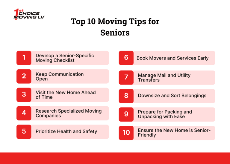 Top 10 Moving Tips for Seniors